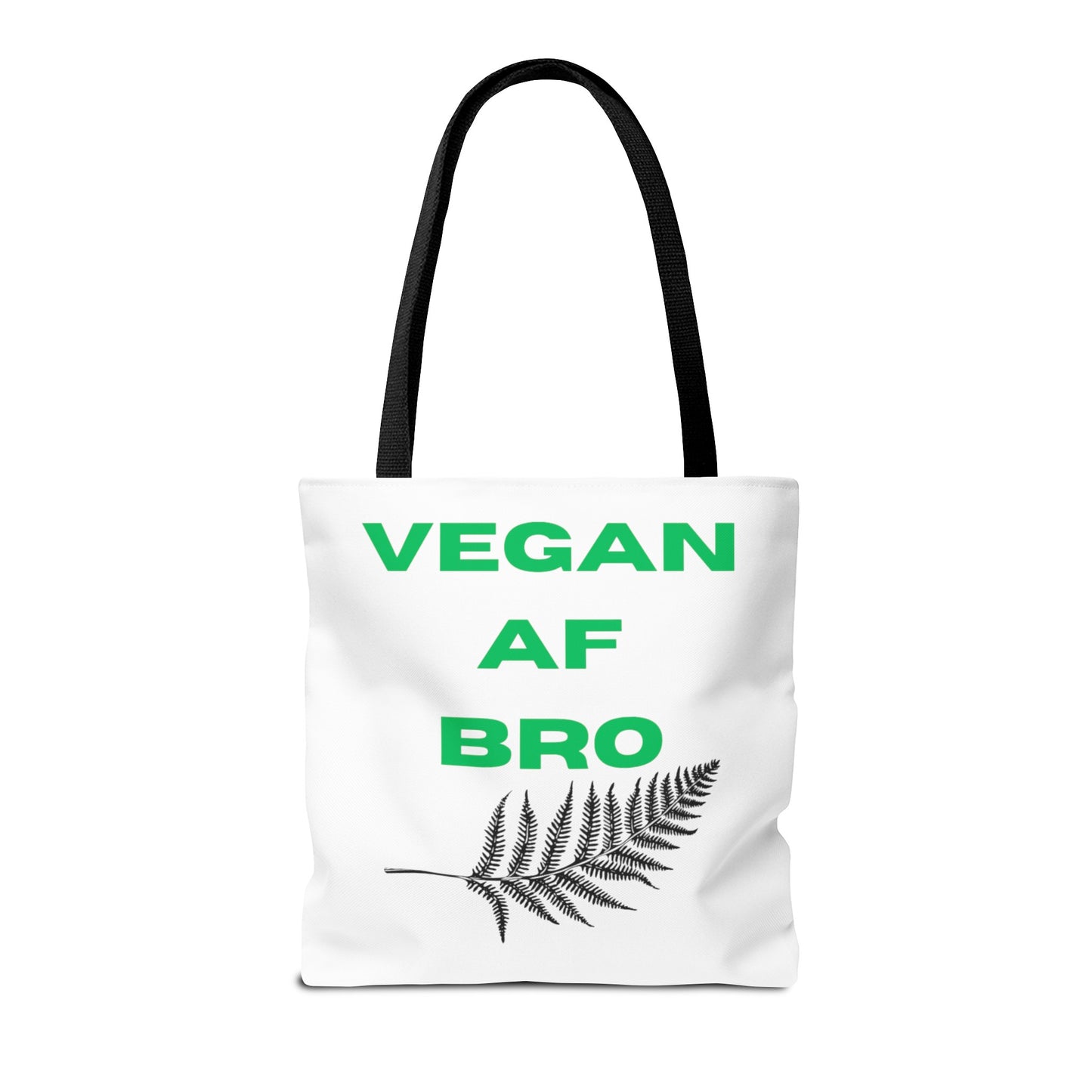 Vegan AF Bro tote bag 16"