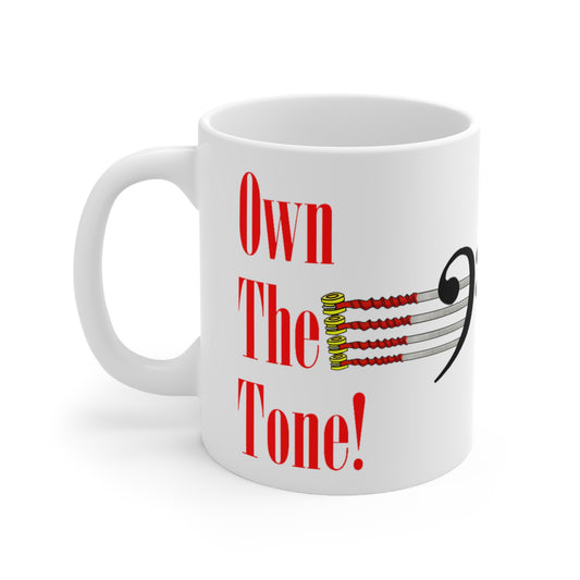 Own The Tone! Bass Guitar Player Coffee Mug