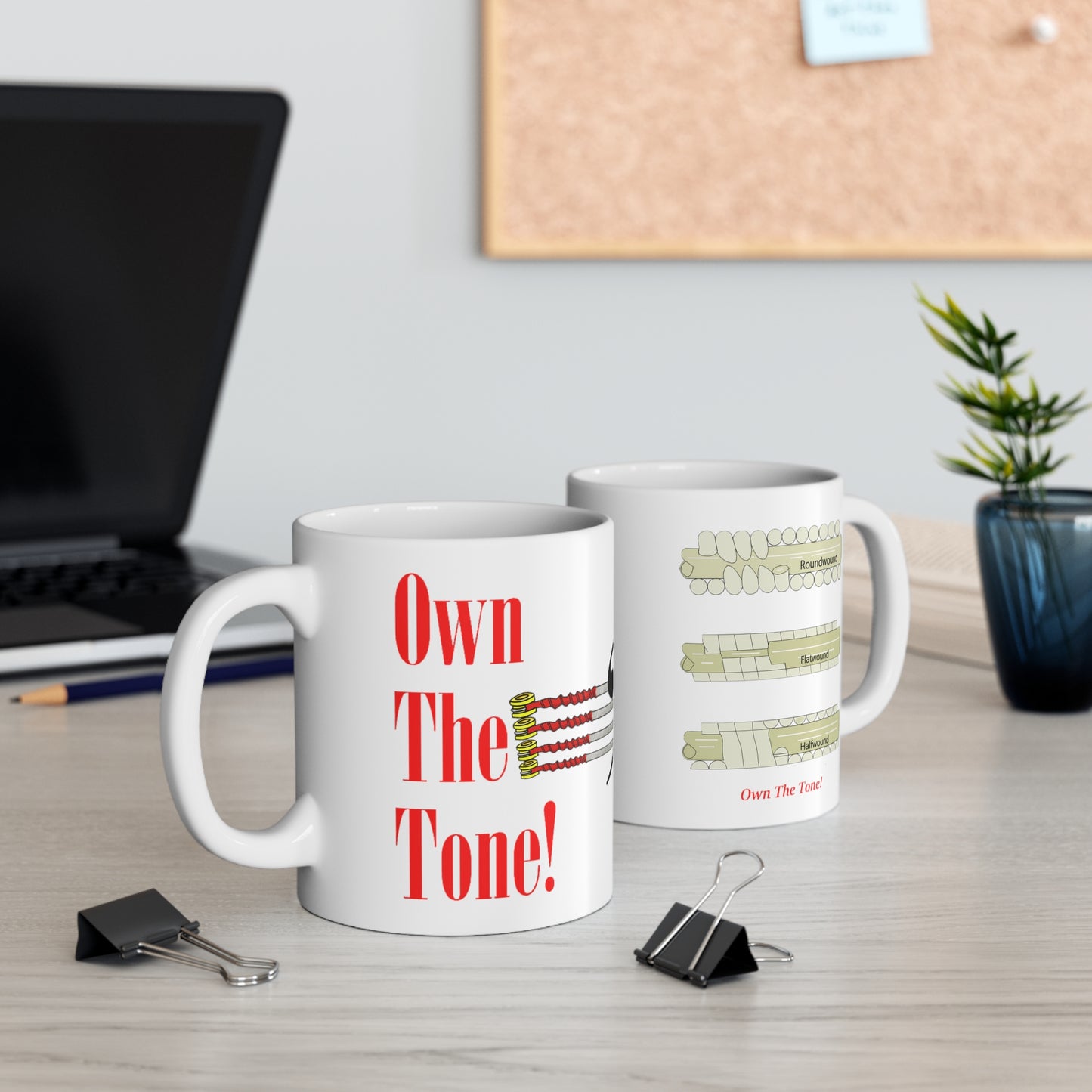 Own The Tone! Bass Guitar Player Coffee Mug