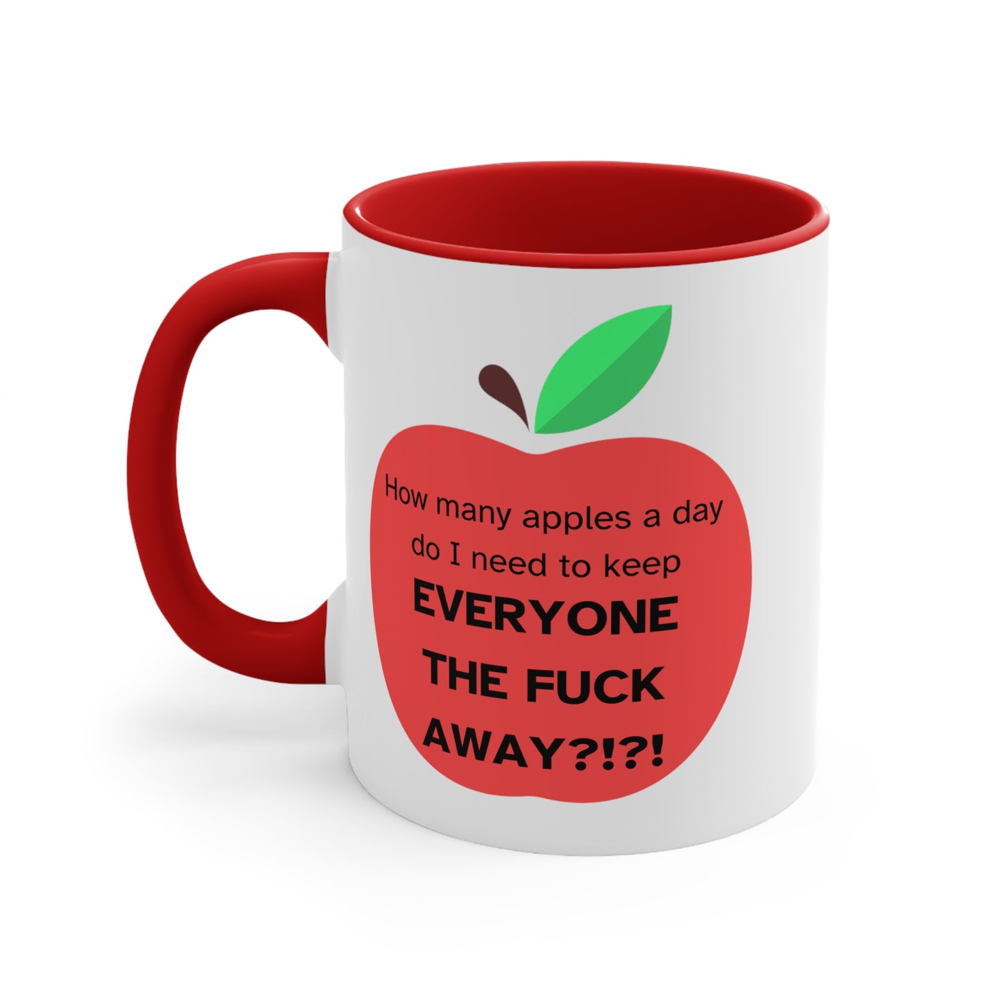 How Many Apples A Day Coffee Mug