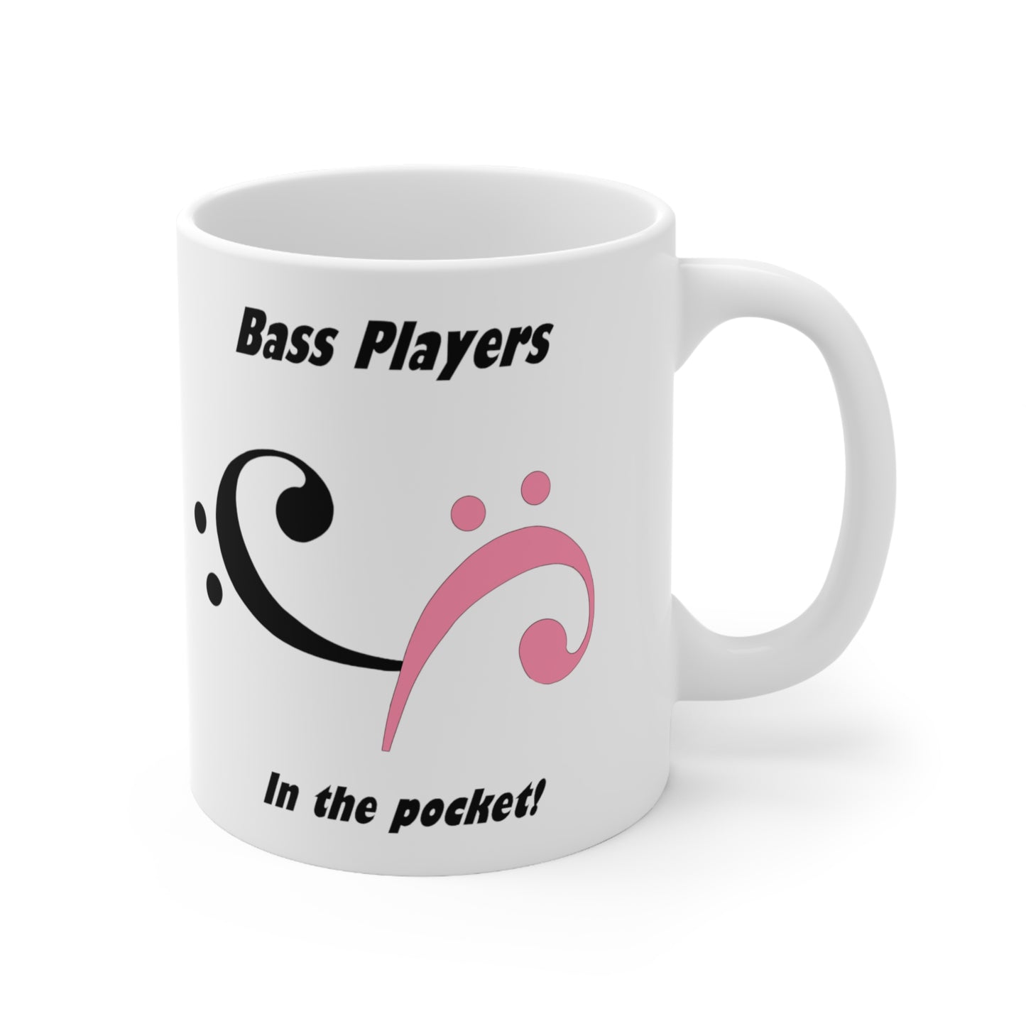 Bass Players In The Pocket! coffee mug