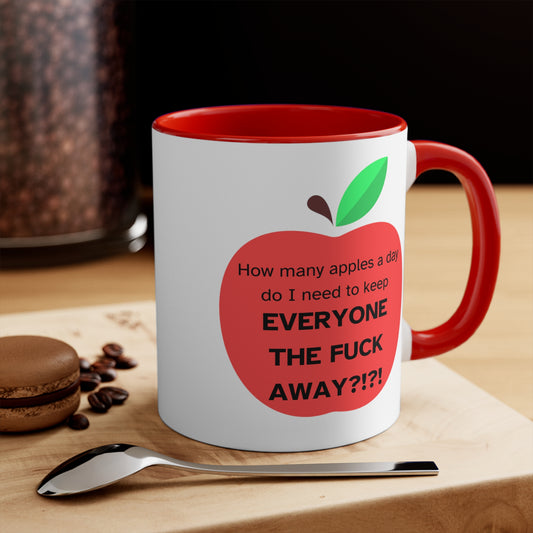 How Many Apples A Day Coffee Mug