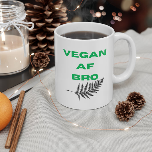 Vegan AF Bro Coffee Mug