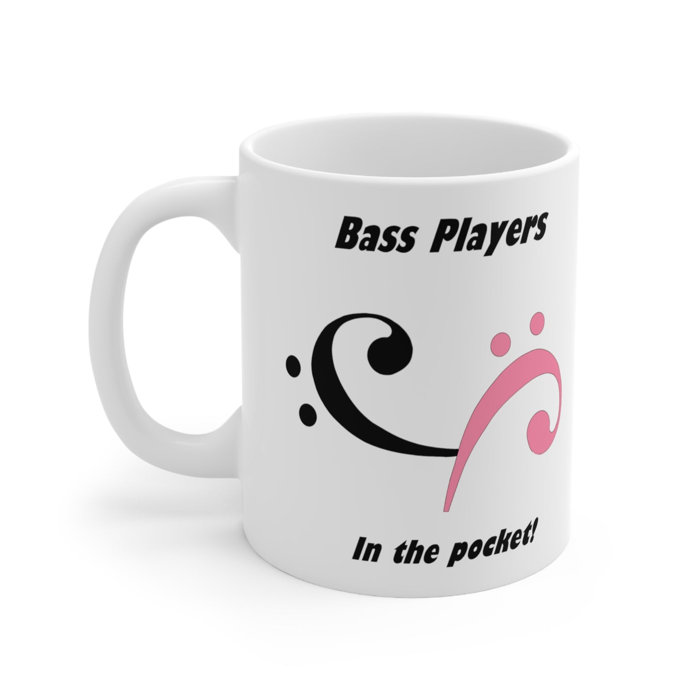 Bass Players In The Pocket! coffee mug