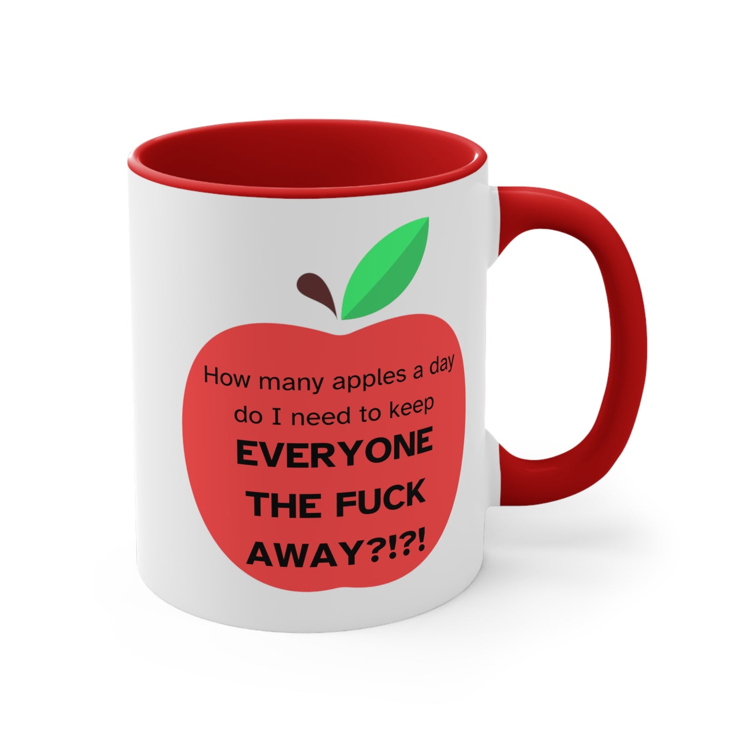 How Many Apples A Day Coffee Mug